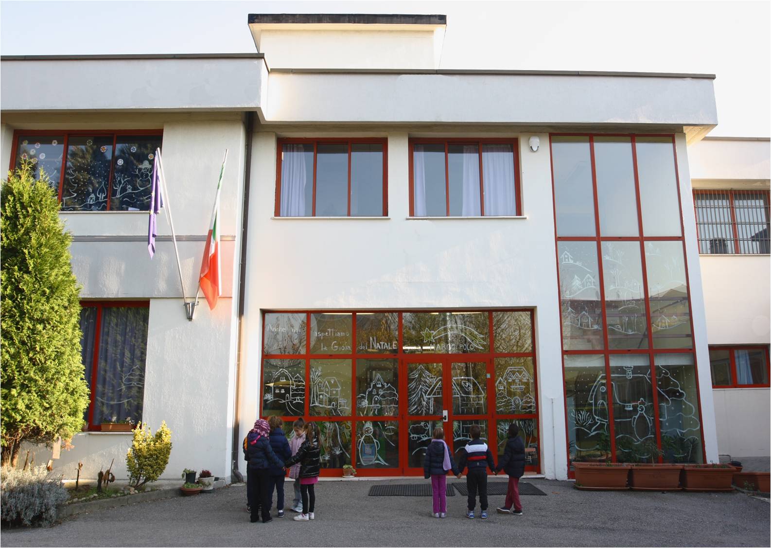 Scuola Primaria Marco Polo, ingresso